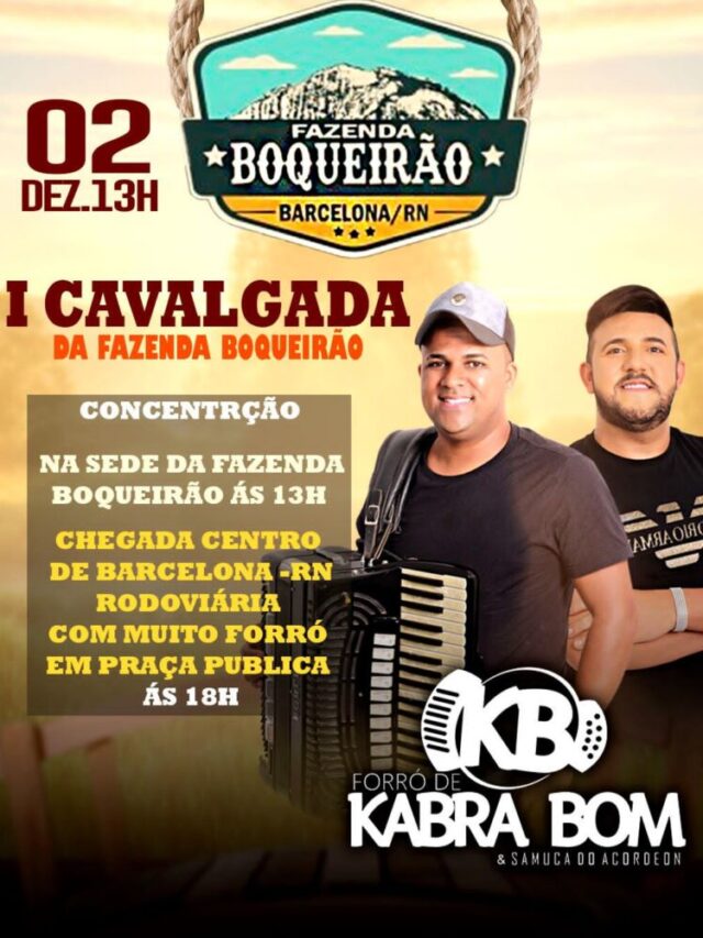 1ª Cavalgada da Fazenda Boqueirão