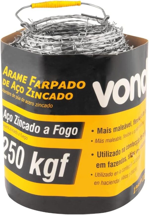 Arame Farpado Vonder 250kgf