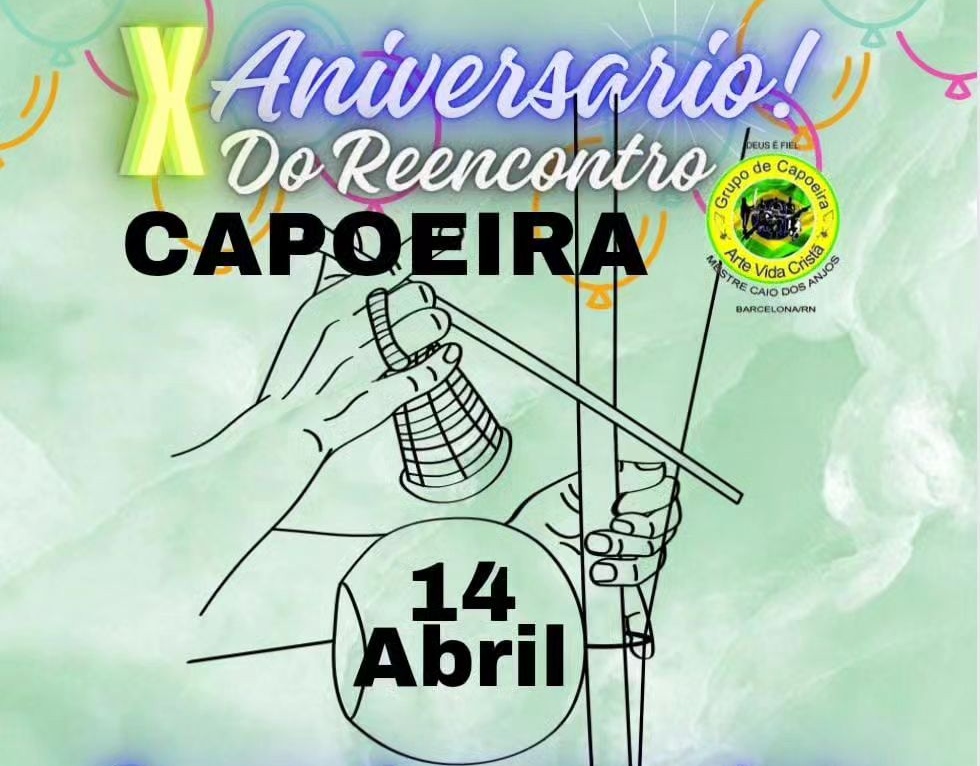 Aniversário do Reencontro do Grupo de Capoeira Arte Vida Cristã