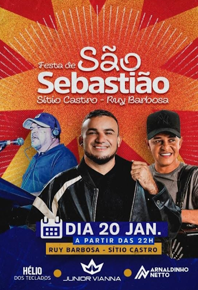 Festa de São Sebastião de Ruy Barbosa 2025